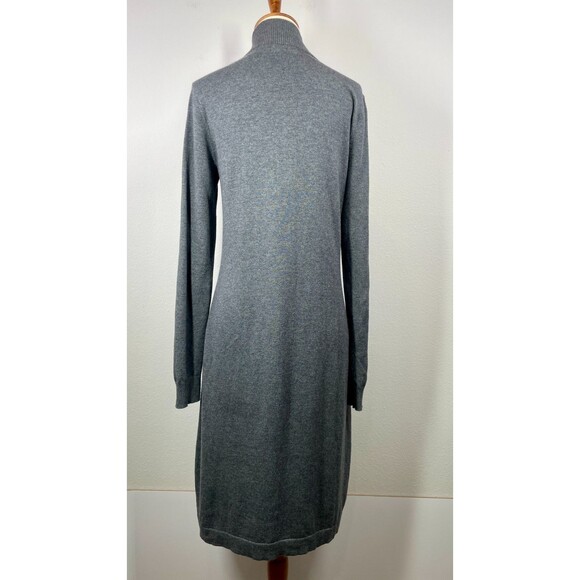 Tommy Bahama Small Knit Sweater Dress Small Tommy Bahama Knit Dress Gray Sweater - Picture 6 of 16